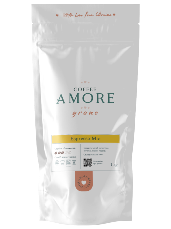 Кава Amore Grano Espresso Mio в зернах