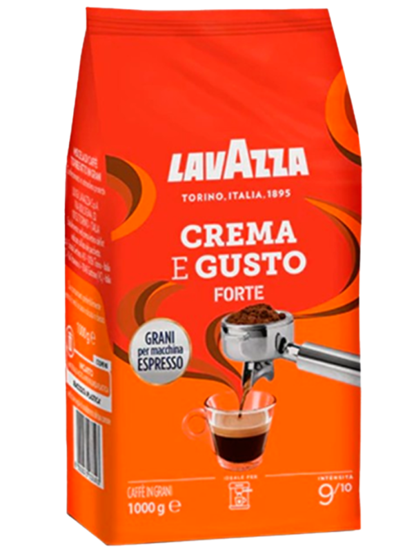 Кава Lavazza Crema e Gusto Forte в зернах