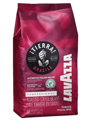 Кава Lavazza Tierra Brazil Extra Intense в зернах