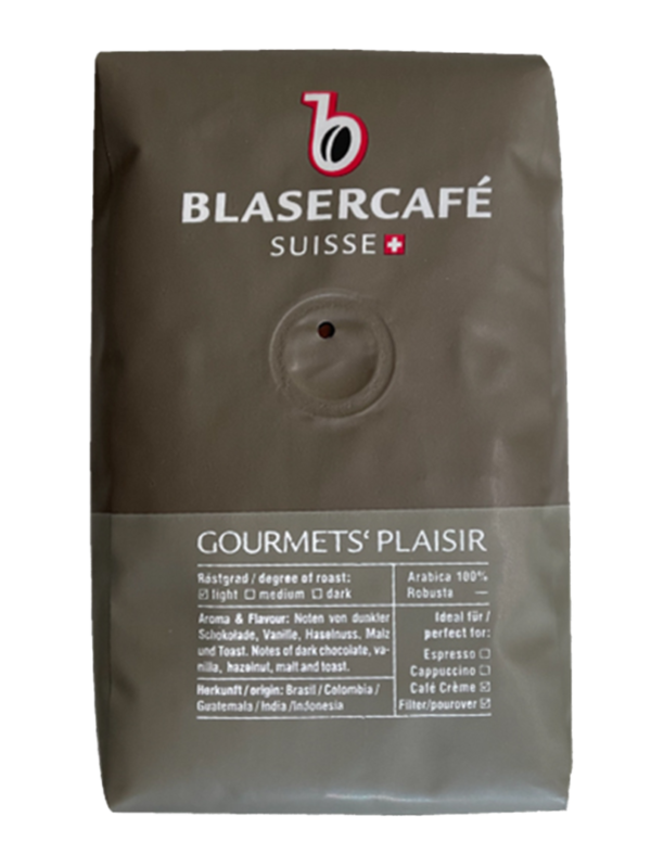 Кава BlaserCafe Gourmets Plaisir в зернах